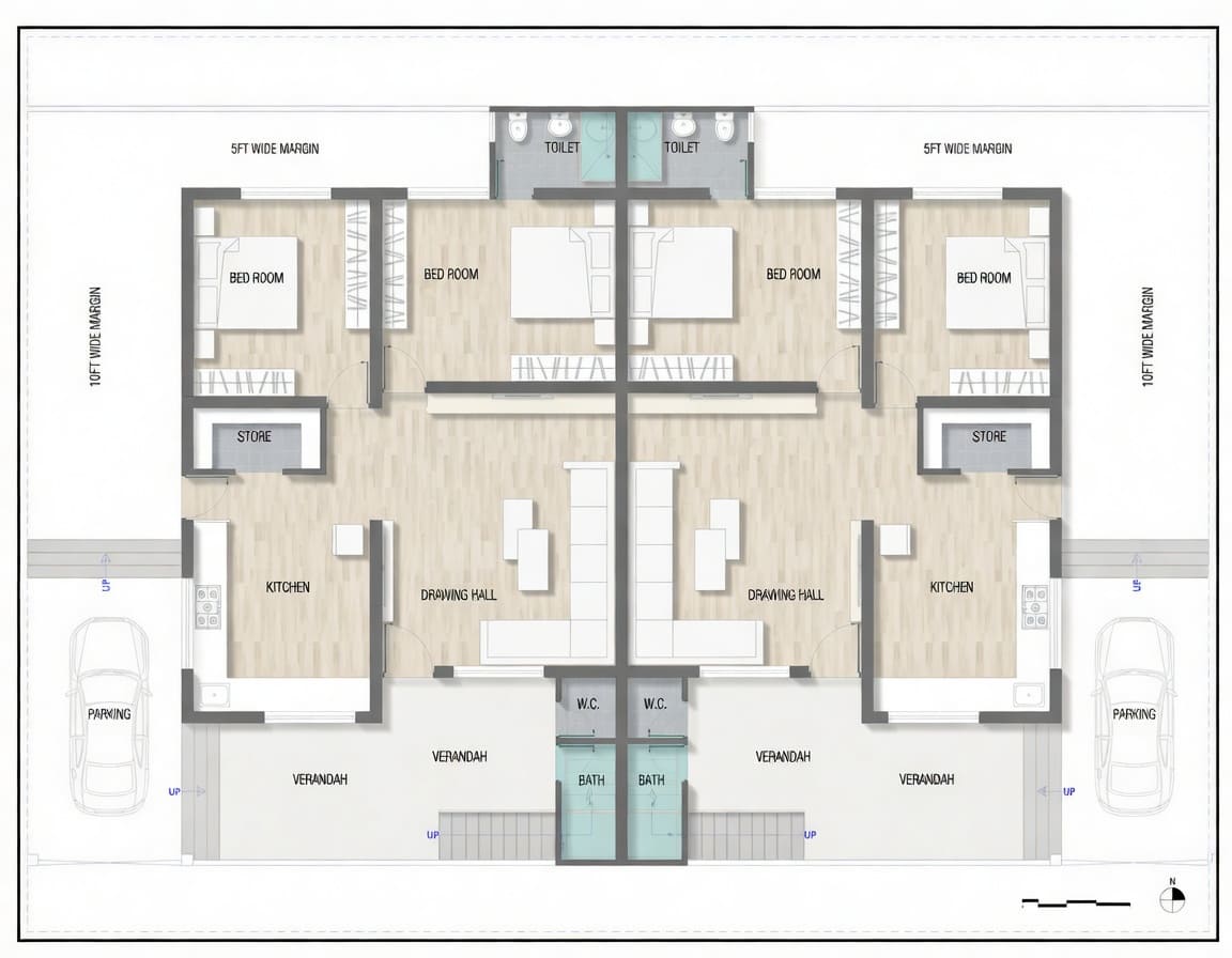 Tenement Non-Compliant Layout